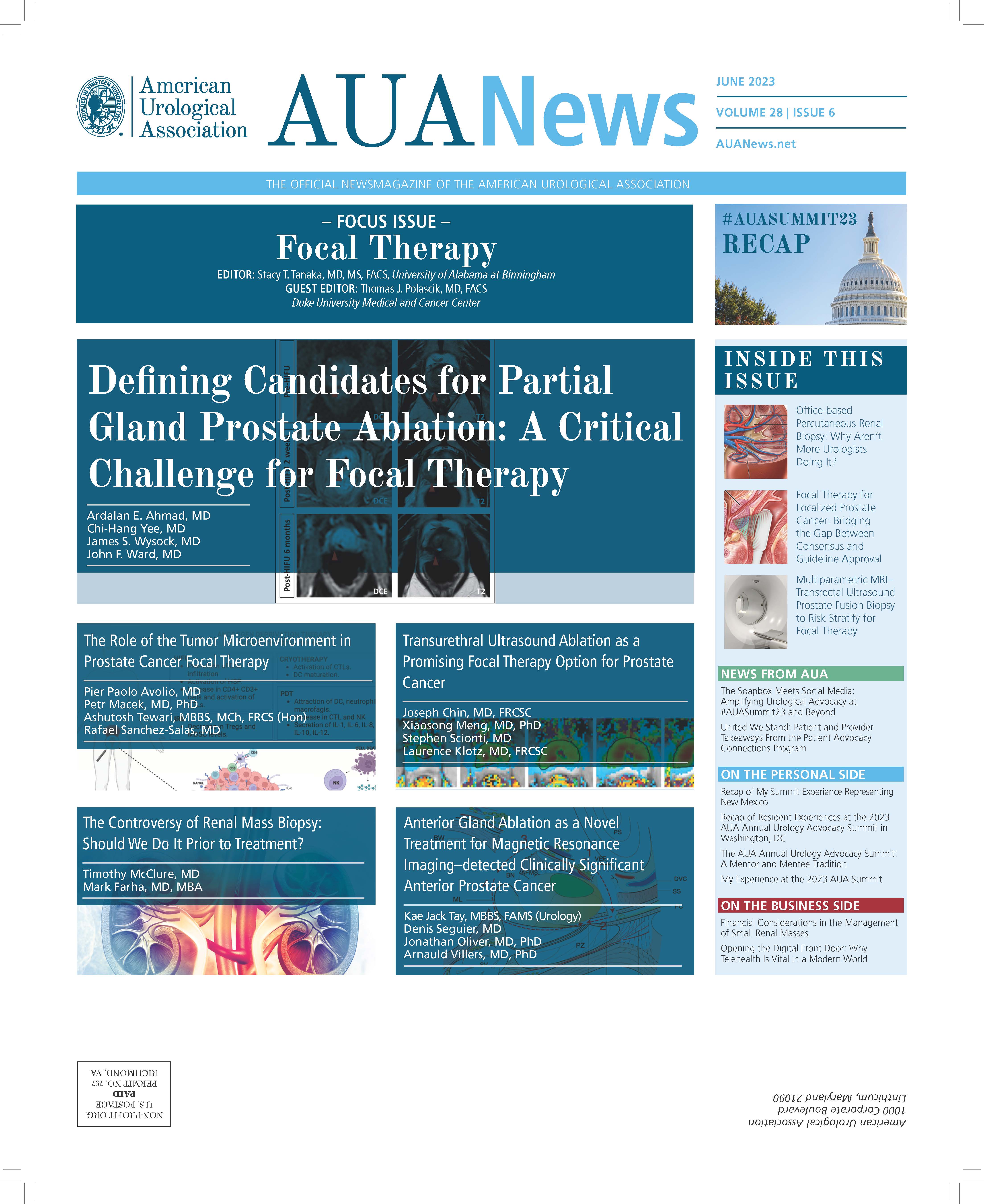 Cover image for the 2023 June AUANews